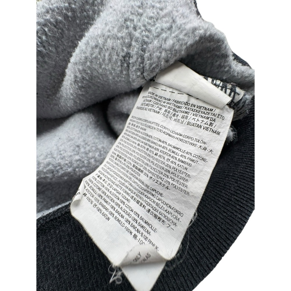 Vans Full Zip Hoodie Small Burgundy Gray Fleece Hooded Sweatshirt - Picture 4 of 7